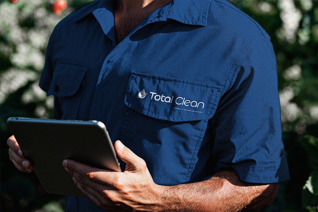 Profissional Total Clean com tablet
